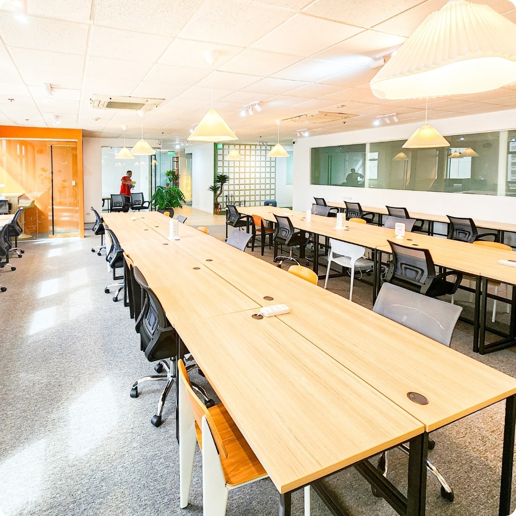 The Company Philippines — Makati workspace view 2